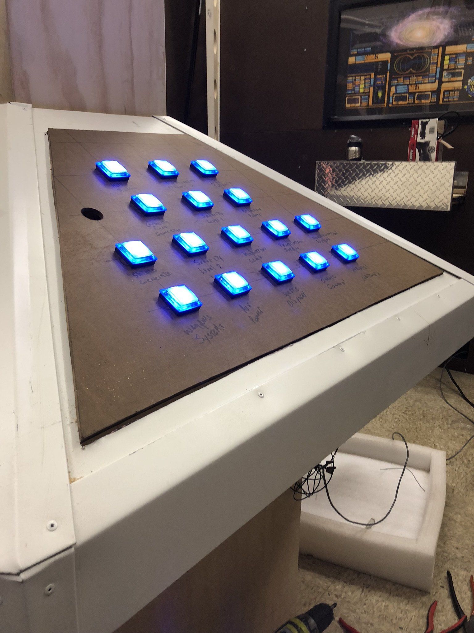 Panel Buttons — Novi, MI — Five Senses Escape Room