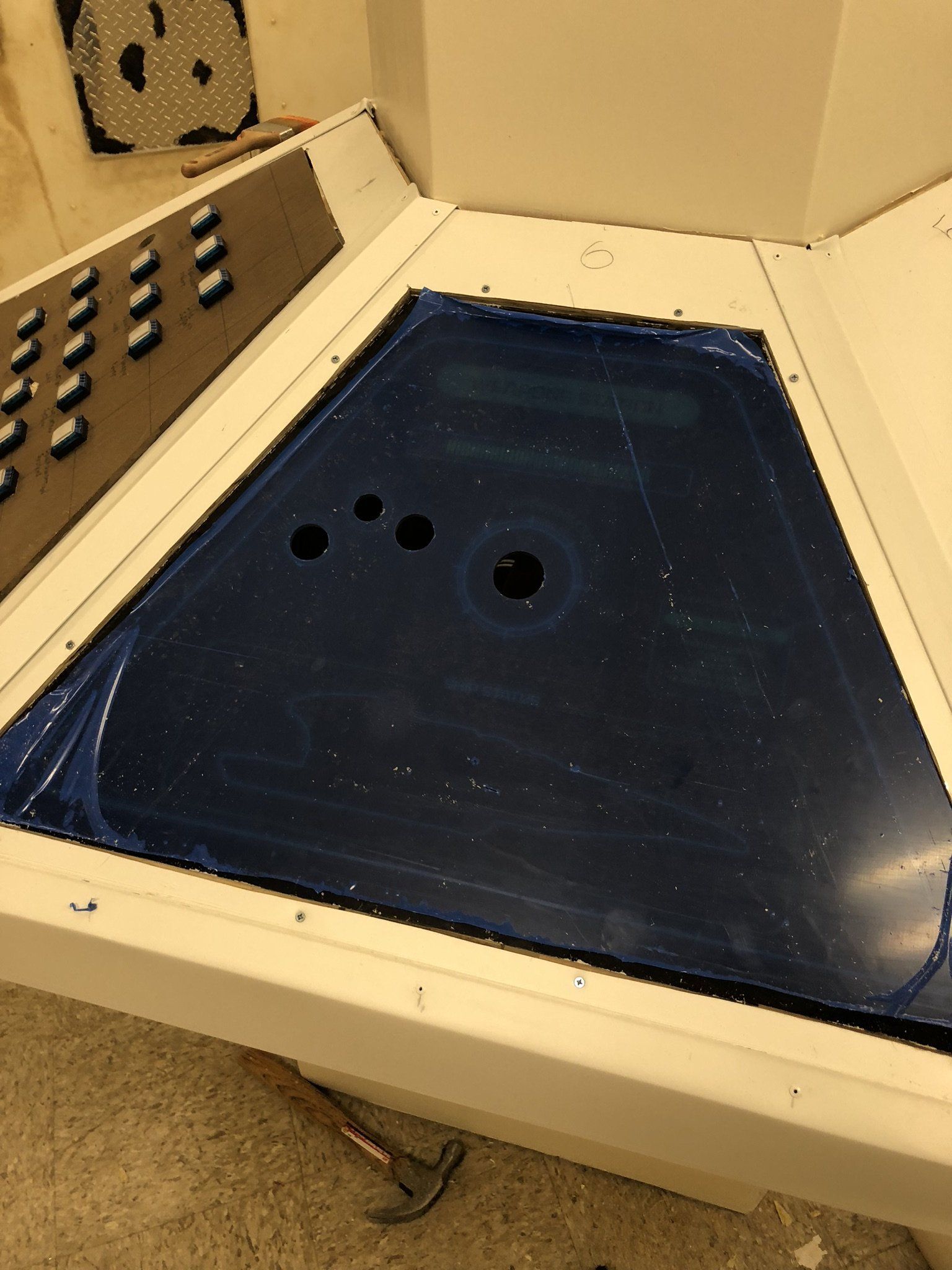 Starship Panel Interior — Novi, MI — Five Senses Escape Room