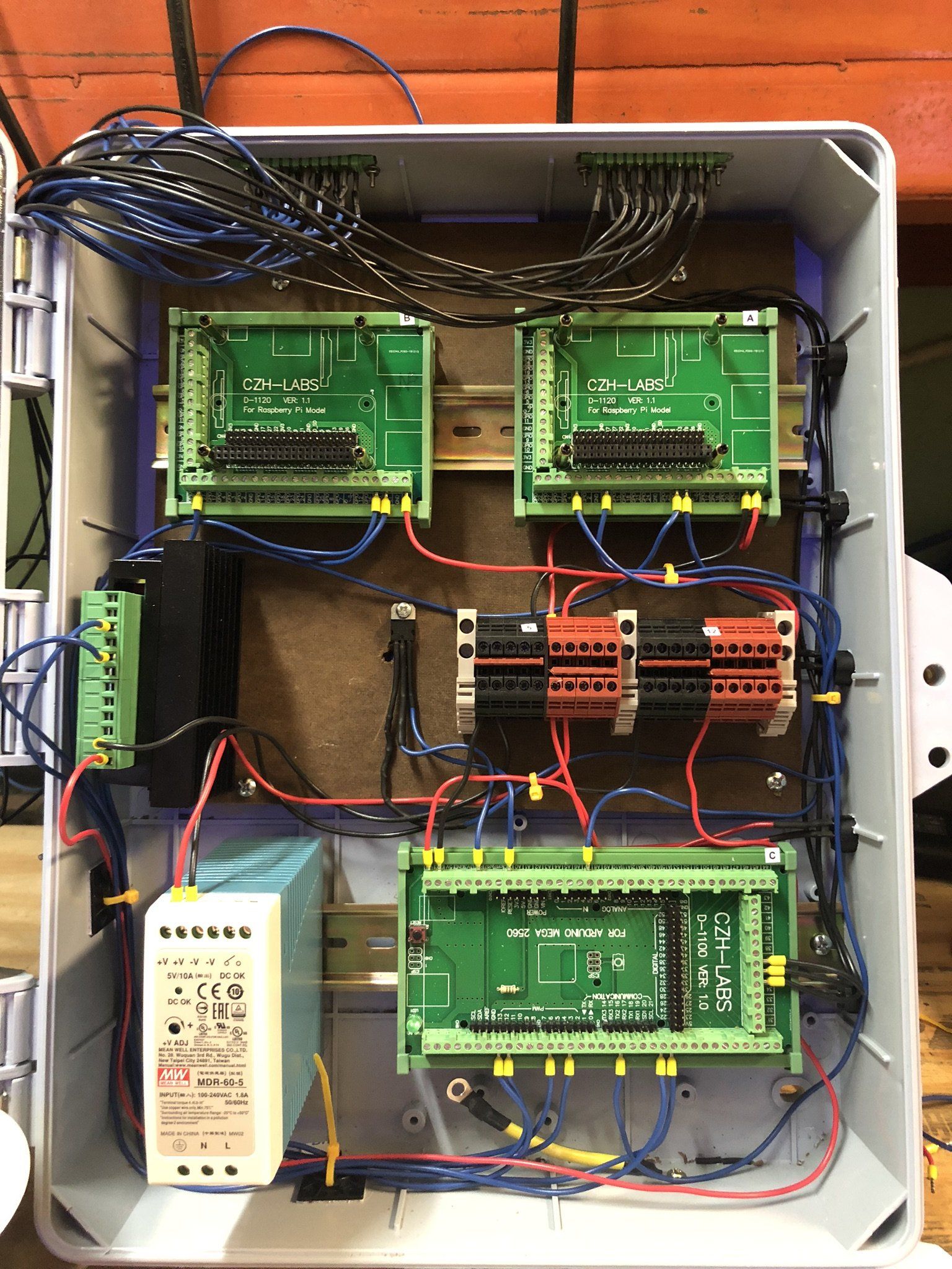Panel Electronic Wiring — Novi, MI — Five Senses Escape Room