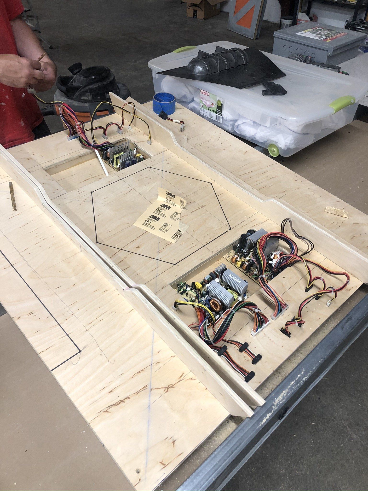 Starship Lightning Wiring — Novi, MI — Five Senses Escape Room