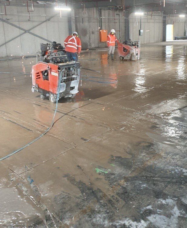 Road Sawing — Smithfield, NSW — Supercut