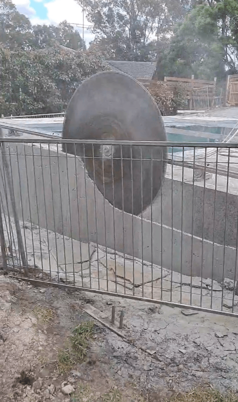 Vertical Wall Sawing — Smithfield, NSW — Supercut