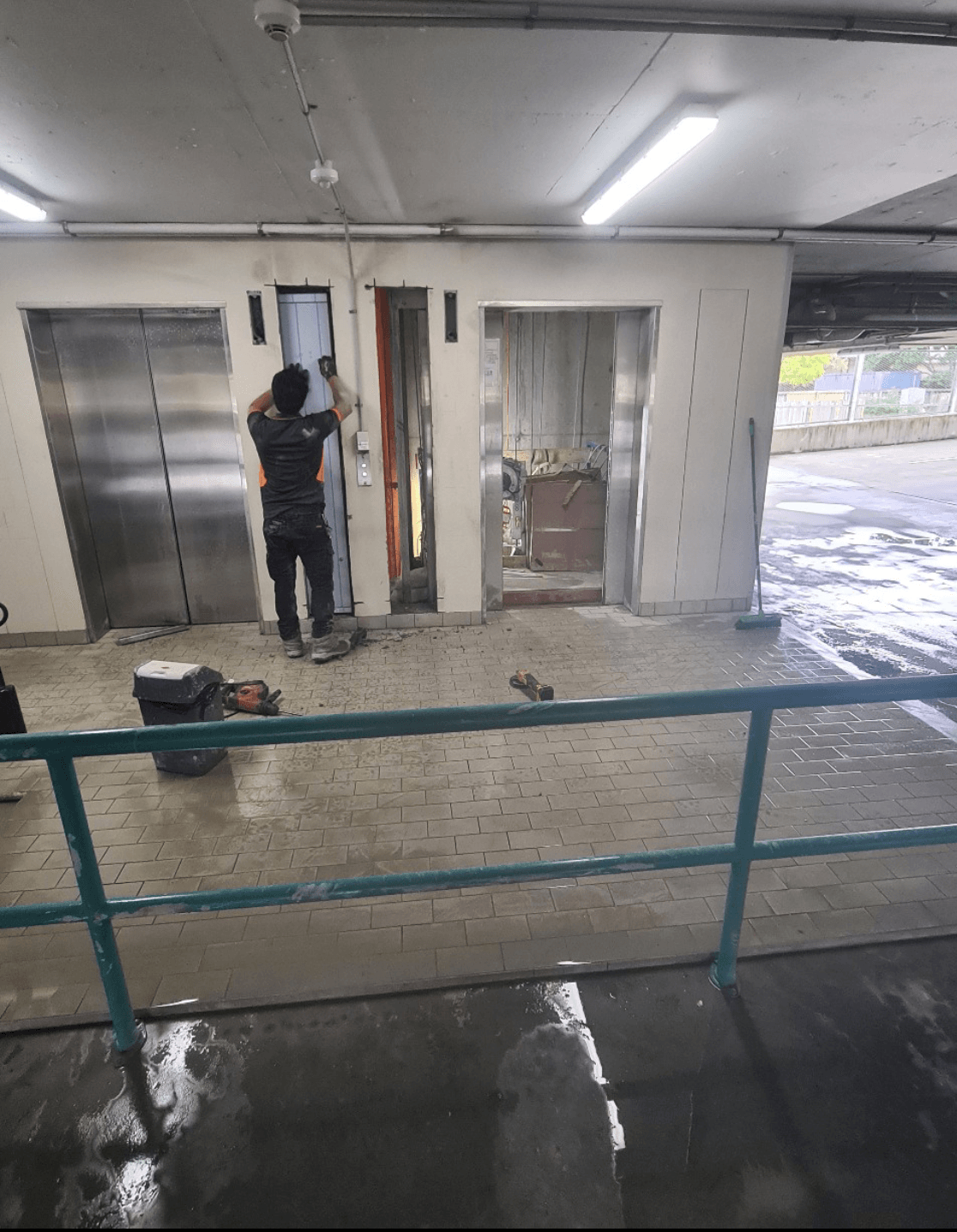 Working On Elevator— Smithfield, NSW — Supercut