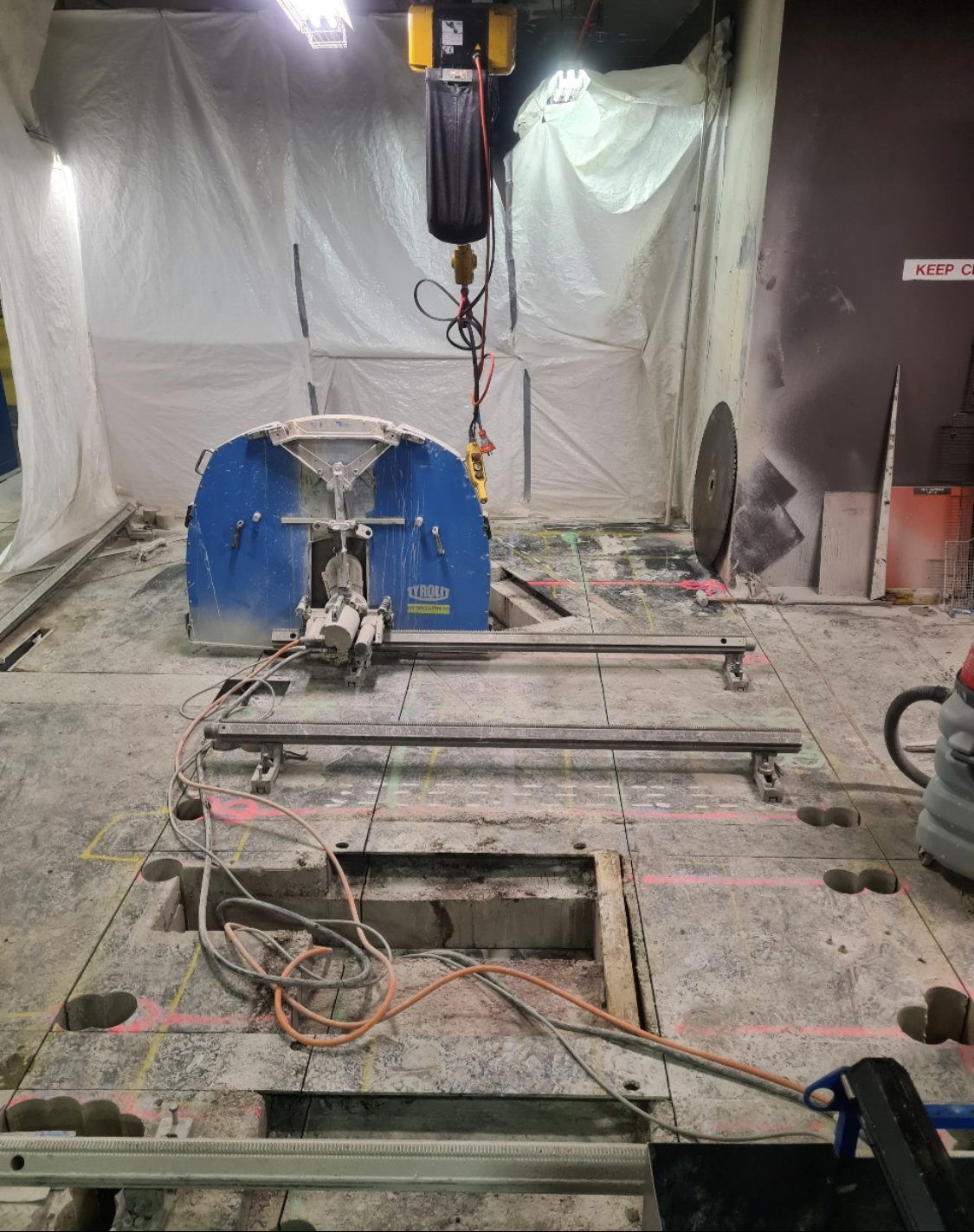 Wall Sawing — Smithfield, NSW — Supercut