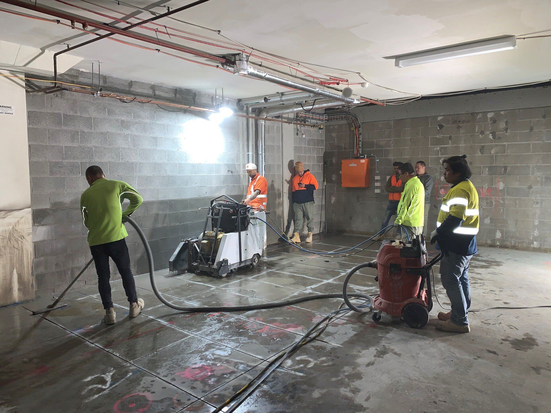 Electric Road Sawing — Smithfield, NSW — Supercut