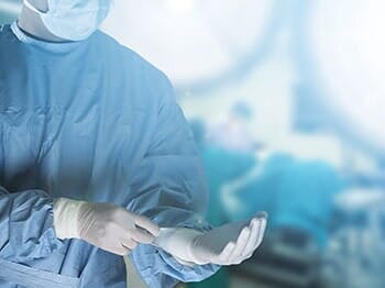 Doctor Getting Ready — Foot Doctor in Lakewood, OH Doctor Getting Ready — Foot Doctor in Lakewood, OH