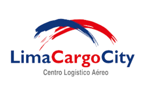 Un logotipo para el centro logístico aéreo de lima cargo city