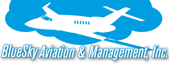 Blue Sky Aviation and Management Logo