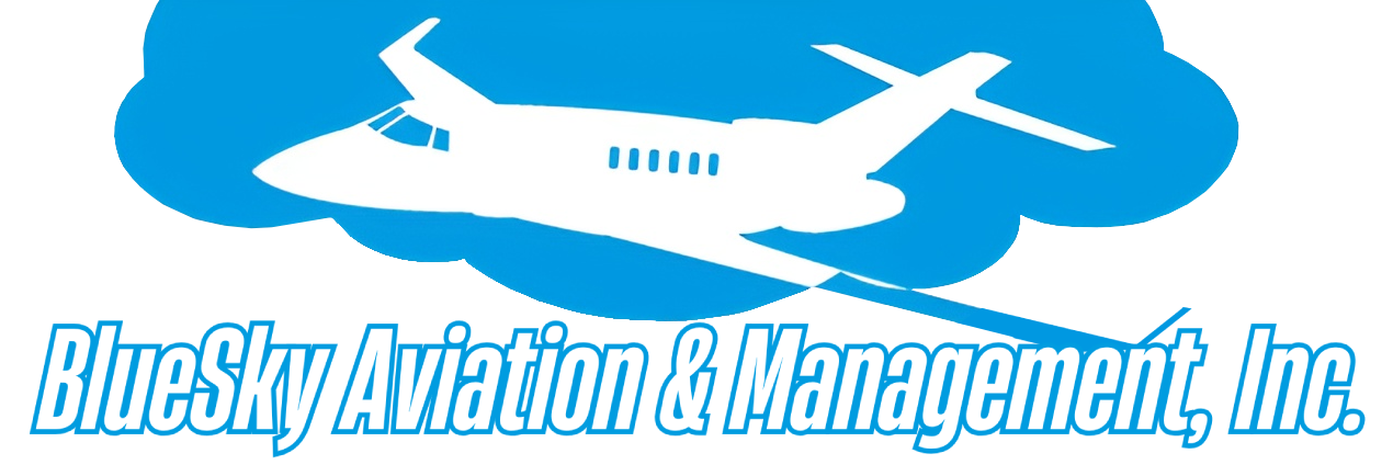 Blue Sky Aviation and Management Logo