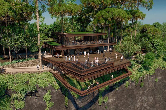 Vem aí o novo Mirante da Cascata do Caracol