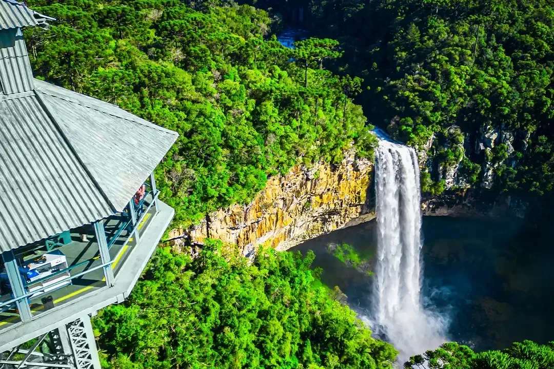 cascata do caracol
