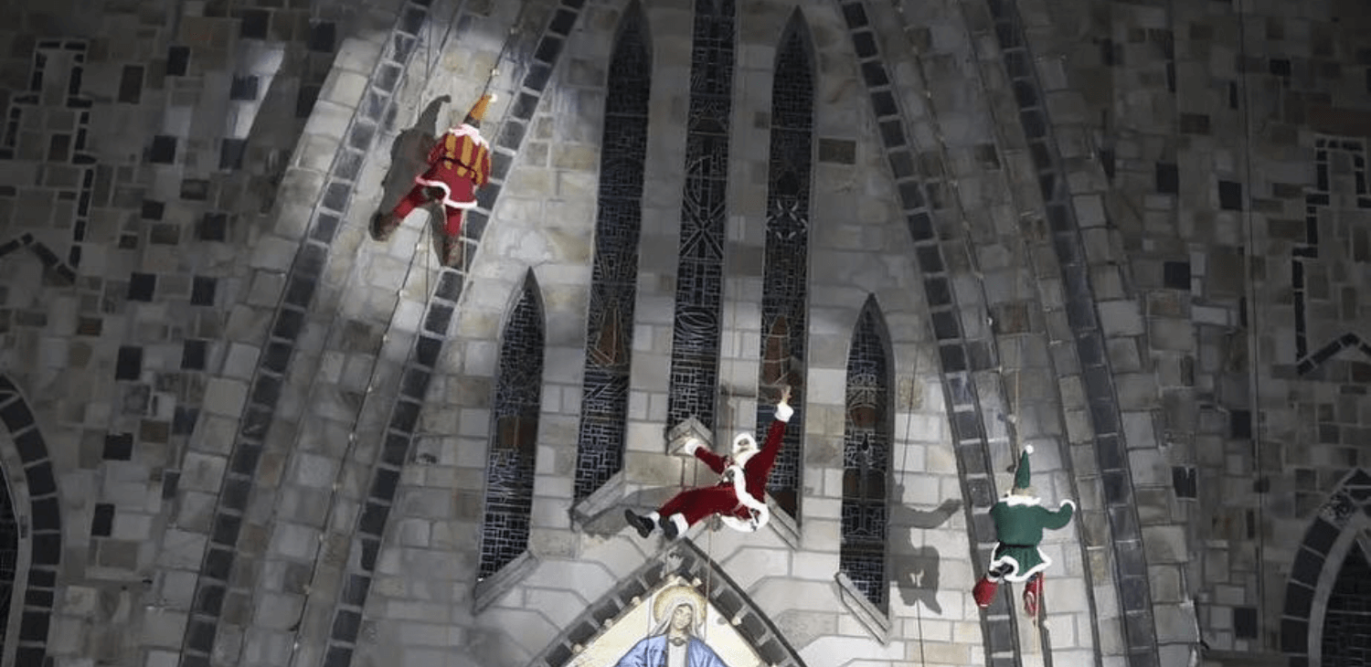 Descida do Papai Noel em Canela