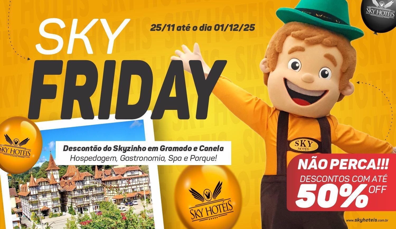 Vem aí... SKY FRIDAY 2025