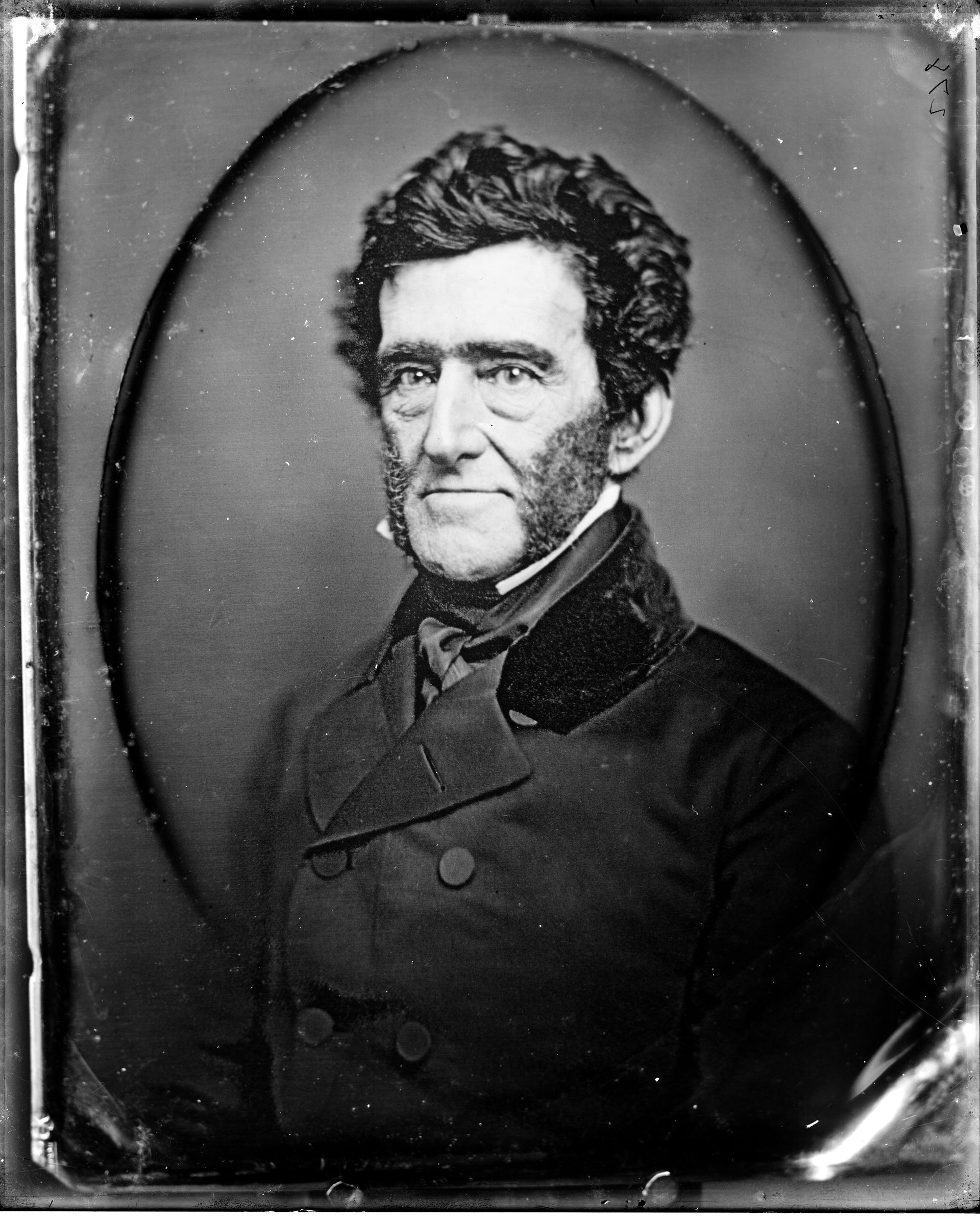 Portrait of Robert Field Stockton, c. 1855–1860. Daguerreotype. Collection of the Historical Society of Princeton.