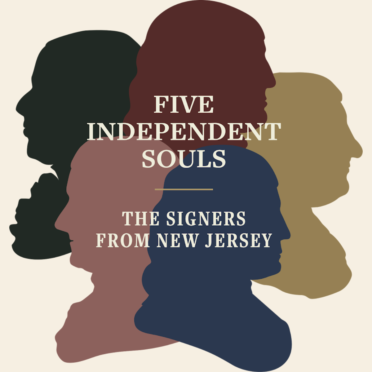 Green doorway to exhibit room with artwork and text 