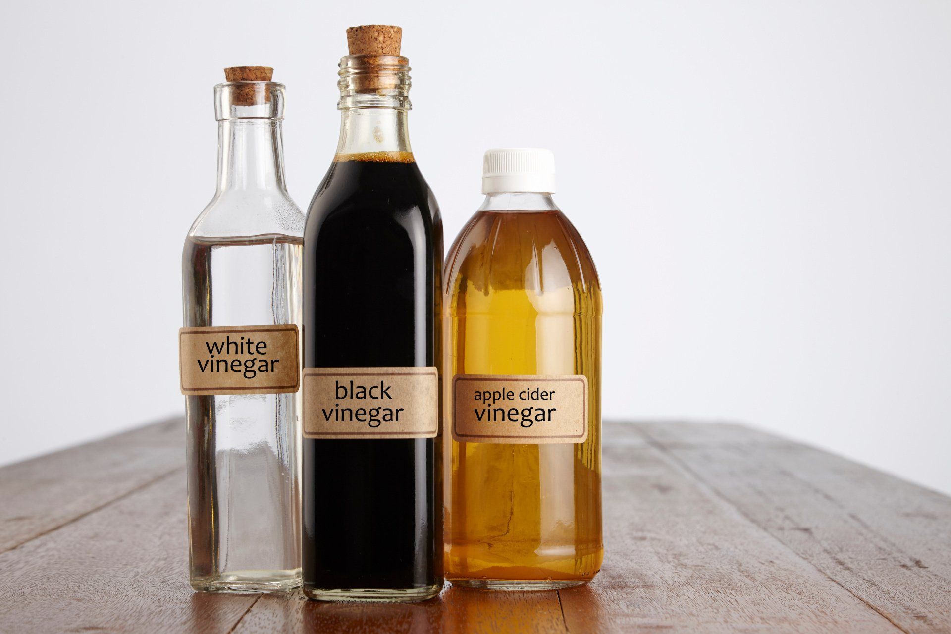 different types of vinegar