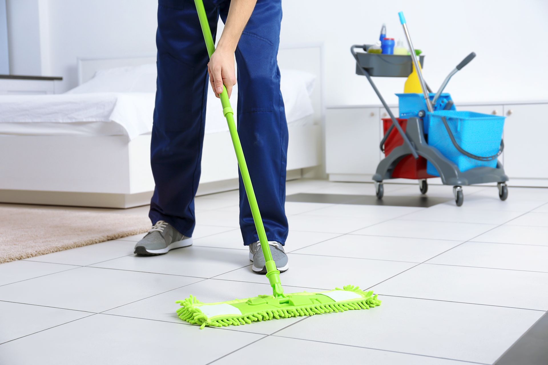 disinfecting floors