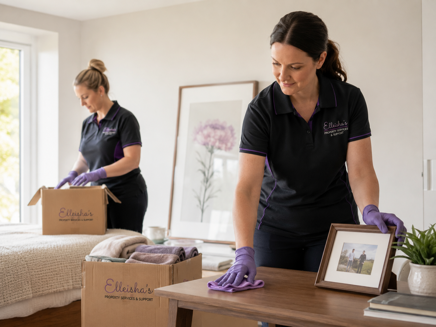 Elleisha's Property Services & Support (EPSS) doing a deceased estate clean up in Newcastle
