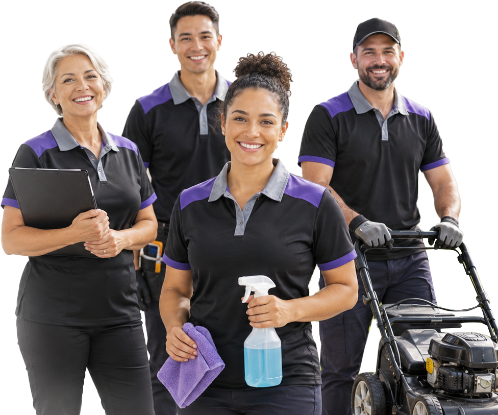 Elleisha's Property Services & Supports (EPSS) Wollongong team, support worker, cleaner, lawns and a handyman