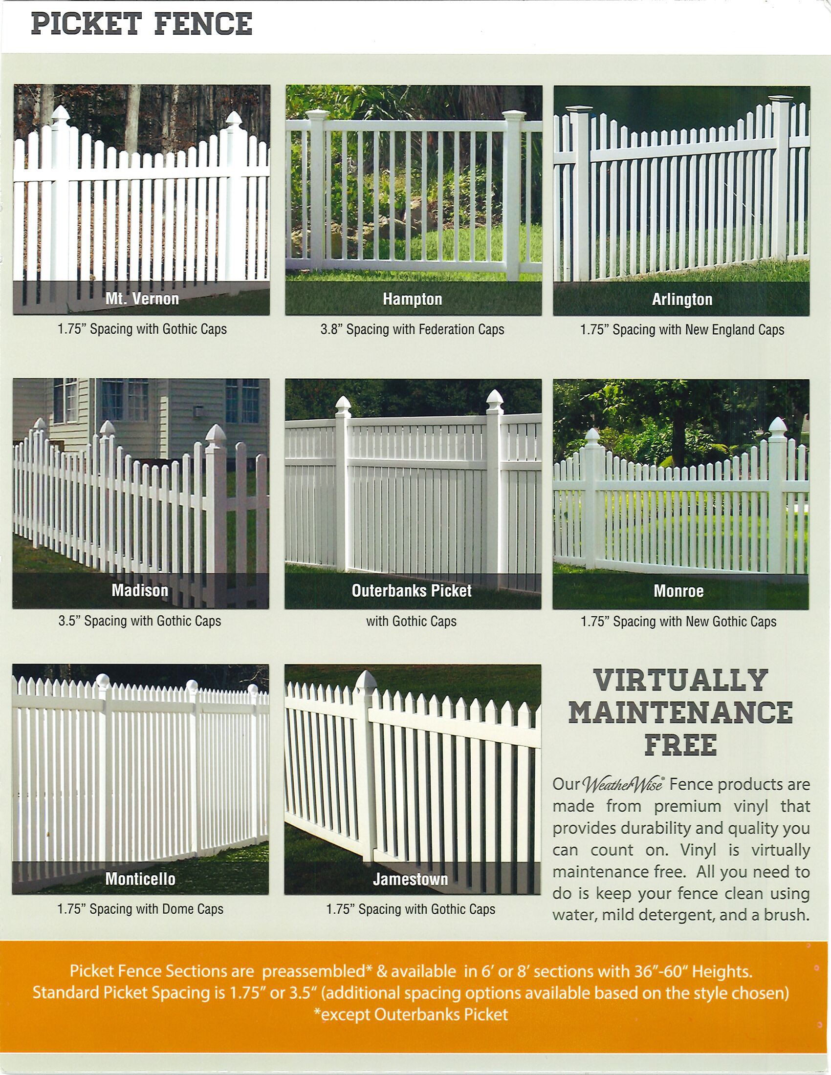 Vinyl Fence Tonawanda, NY