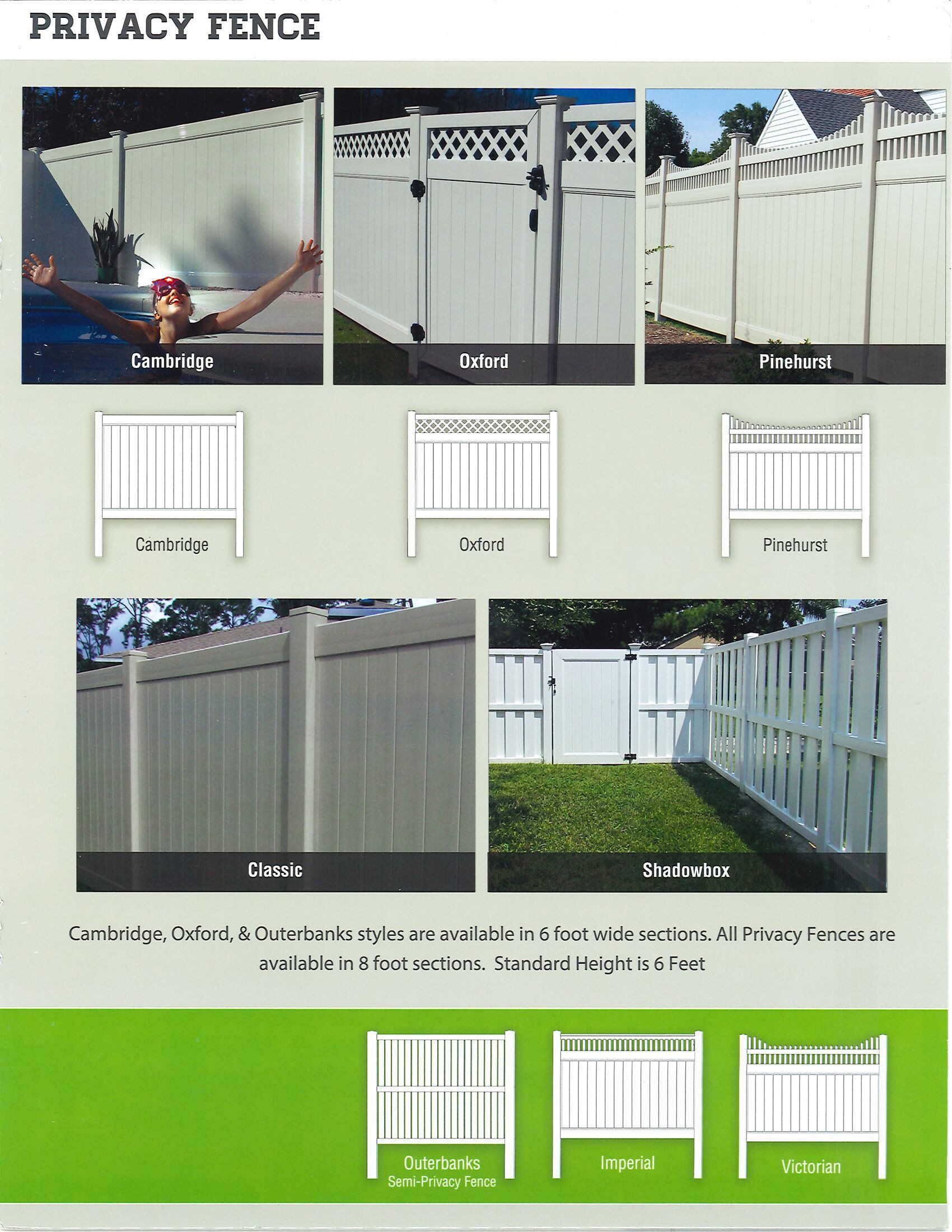 Vinyl Fence Amherst, NY