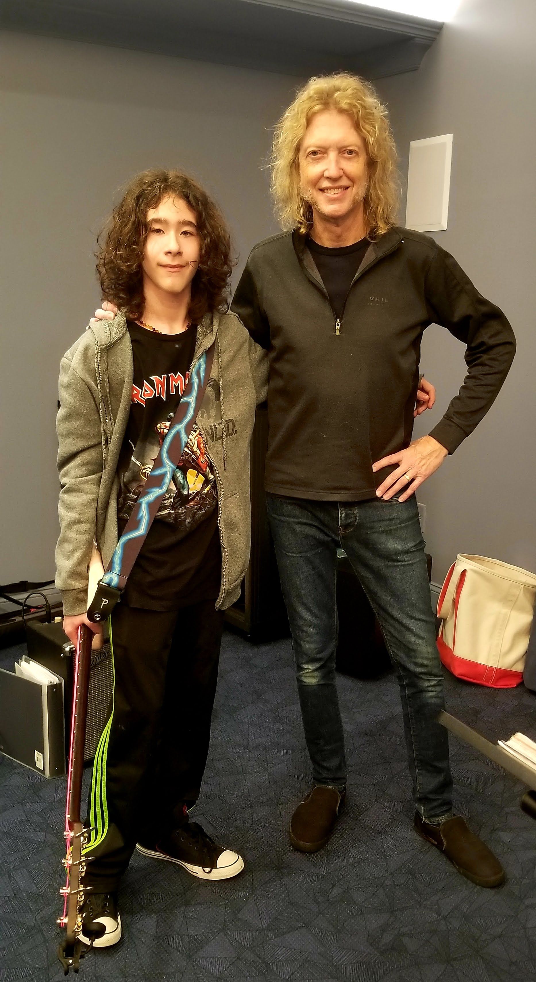 Mil and Peter Strauss