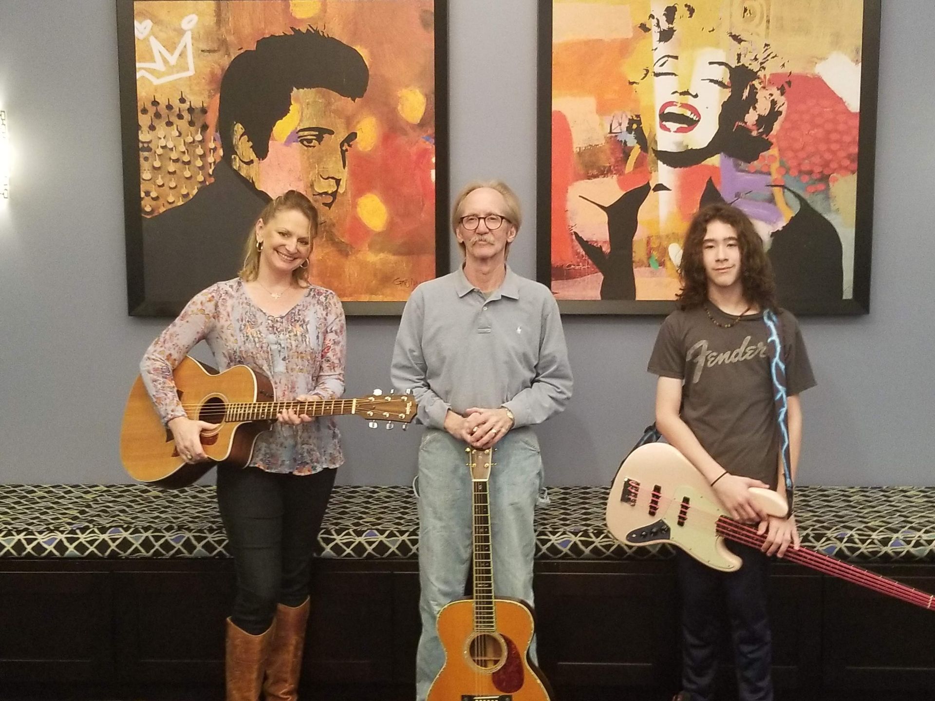 The Rotten Apples playing at the Orchard Senior Living Facility