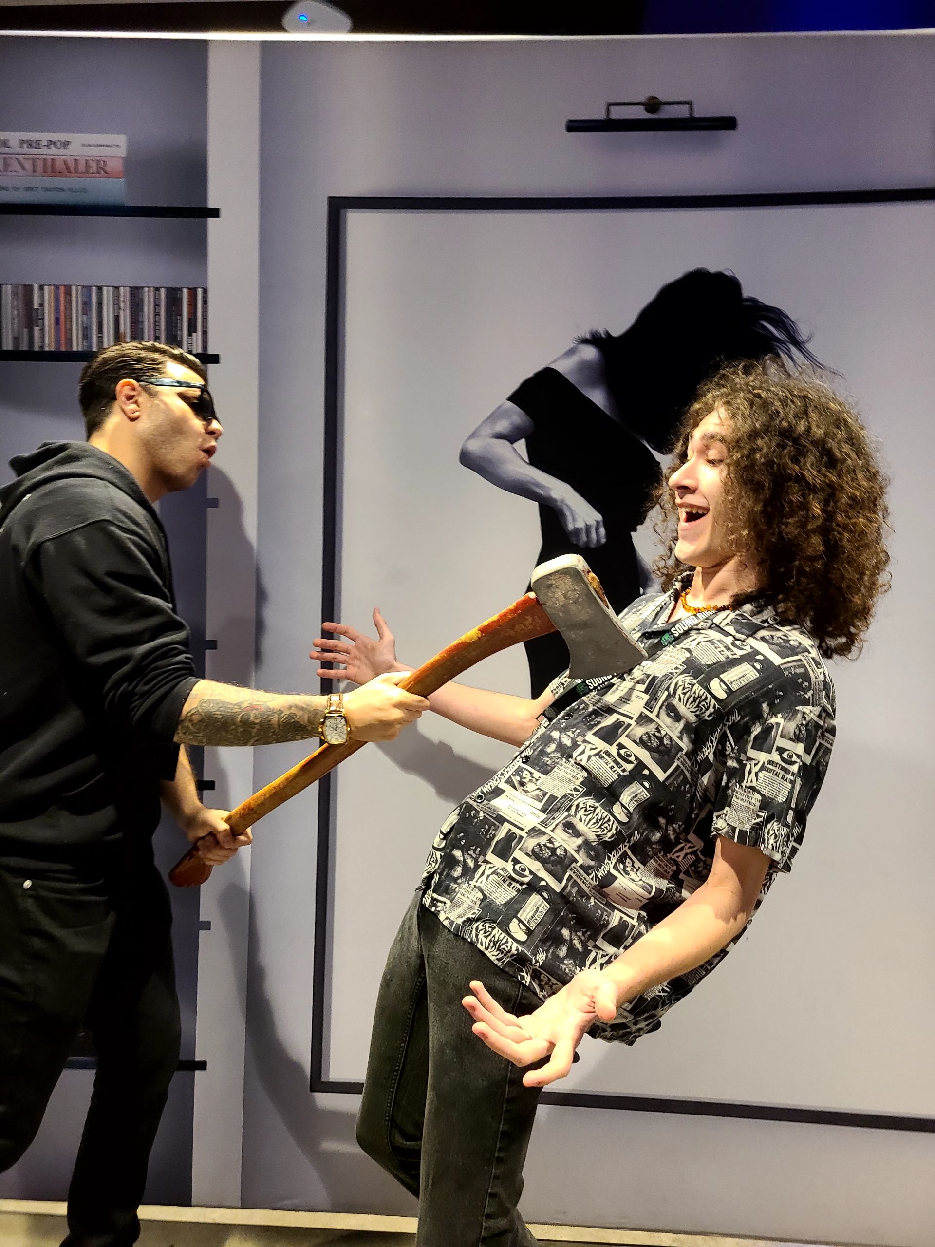 Getting axed by Spencer Charnas