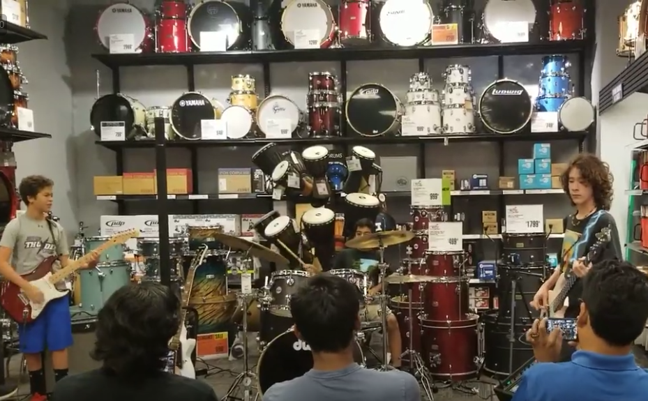 Summer camp band called Room D