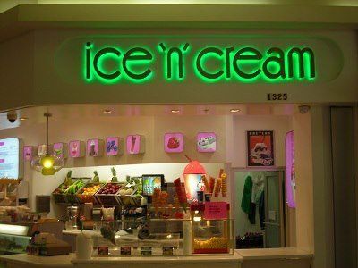 ice n cream sign - sign shop in  Azusa, CA