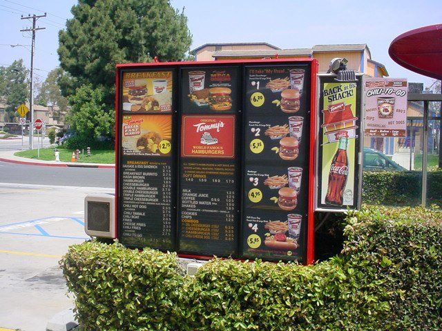 menu sign - sign shop in  Azusa, CA