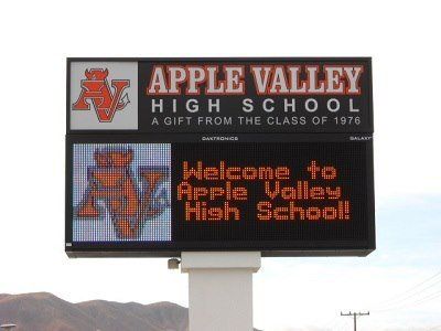 apple valley sign - sign shop in  Azusa, CA