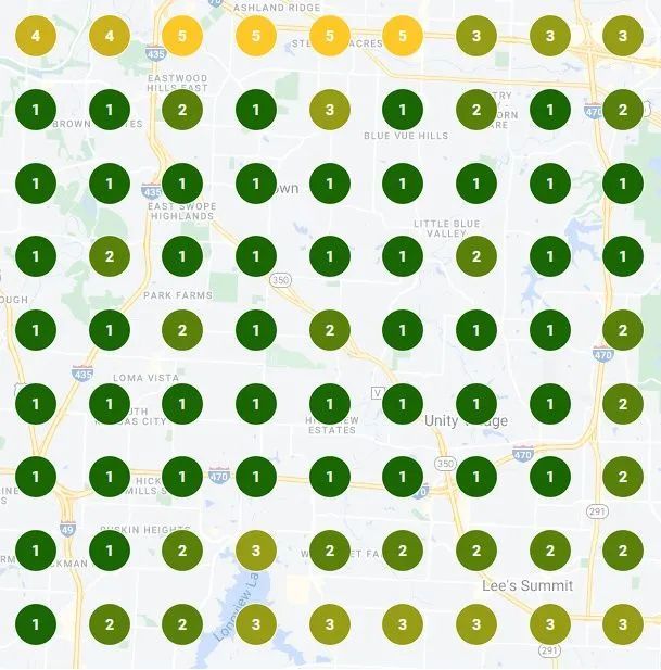 local rankings after website design