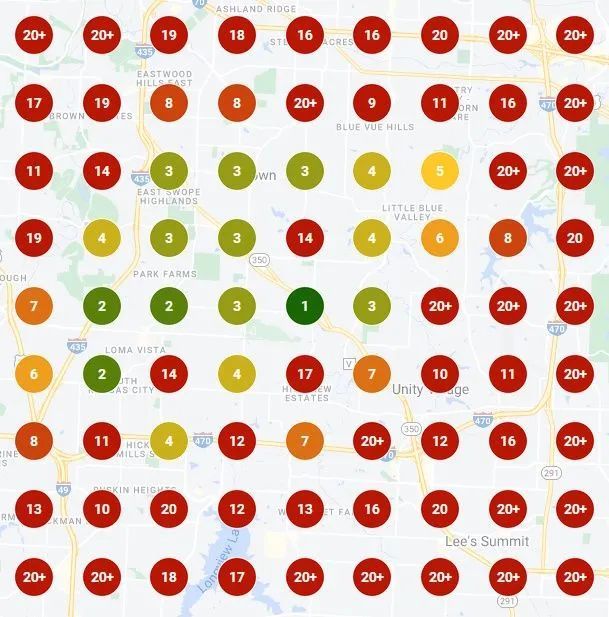 local rankings before website design