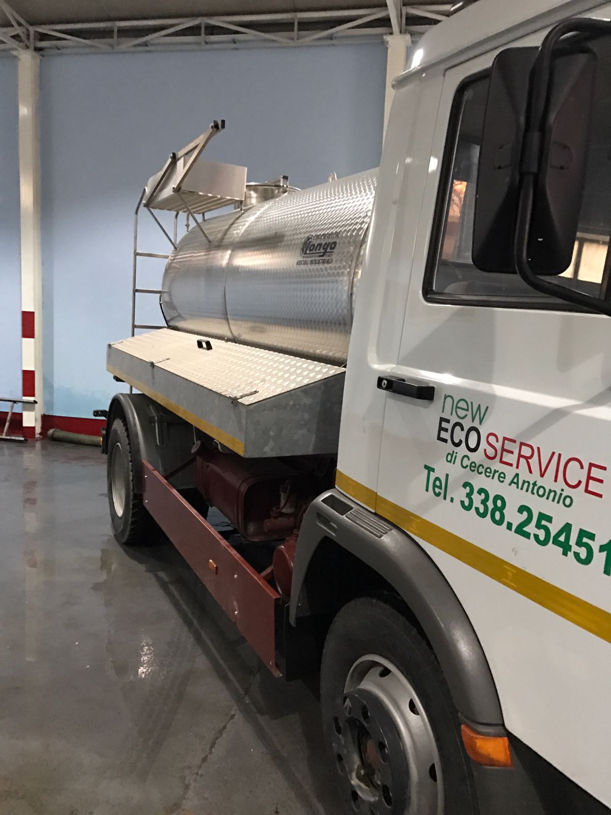 cisterna acqua acciaio