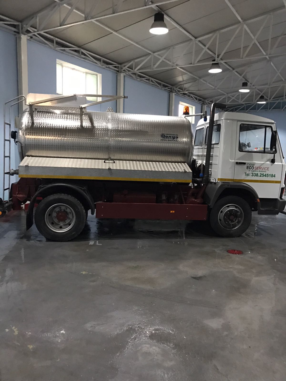 cisterna acqua laterale