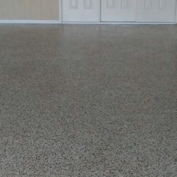 close up seamless concrete flooring