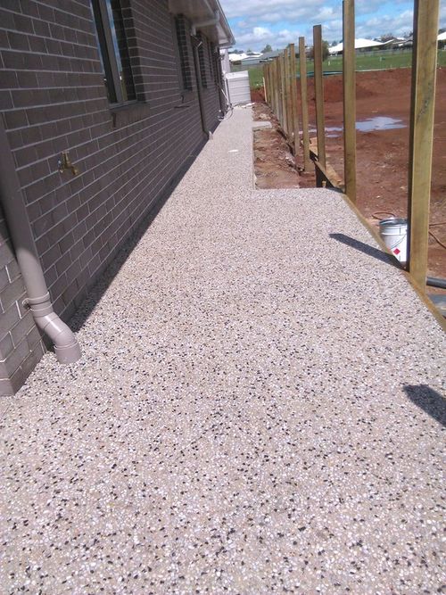 exposed aggregates concrete