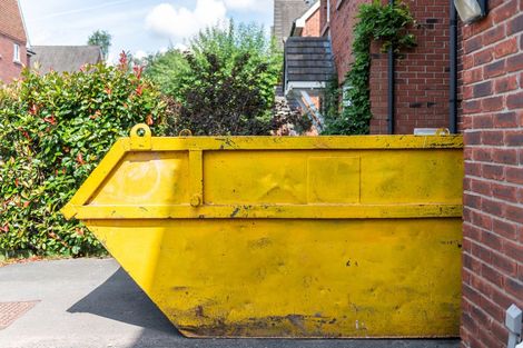 A rubbish removal bin in Penrith