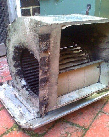 Before Dirty Duct - Melbourne - Airfixing Heating & Cooling