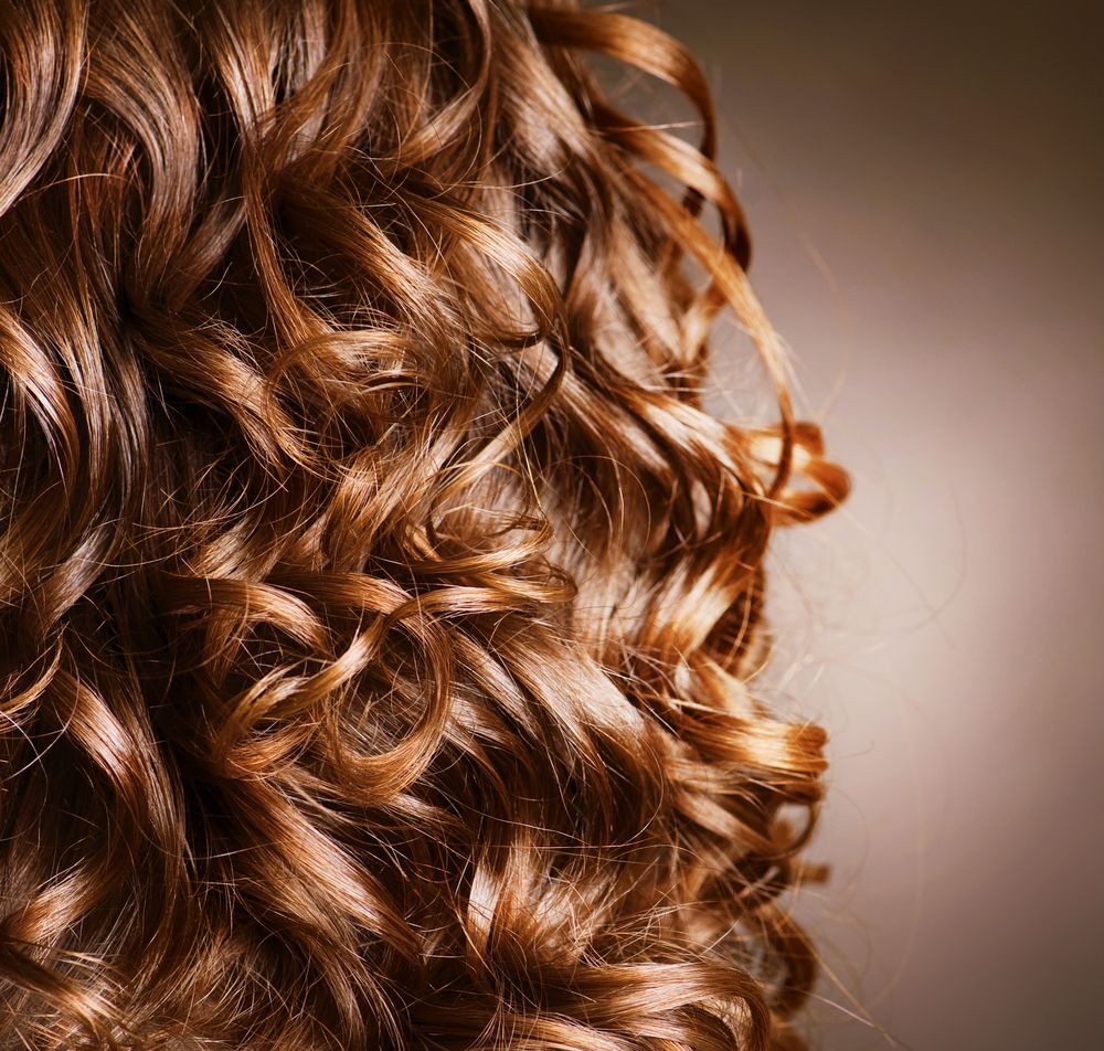 Close-up of Wavy, Reddish-brown Hair — Amore 'D' Hair Studio in Mudjimba, QLD
