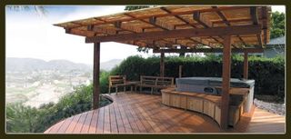 Wood House Terrace — San Antonio, TX — Deck & Patio Care by Barry Hagendorf