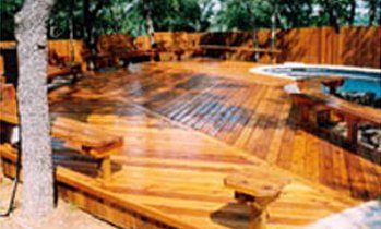 Newly Construct Wooden Deck — San Antonio, TX — Deck & Patio Care by Barry Hagendorf