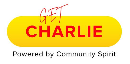 A yellow, horizontal pill-shaped logo reading 