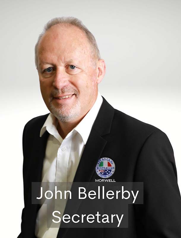 John Bellerby — Morwell, VIC — Italian Australian Club