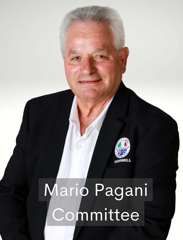 Mario Pagani — Morwell, VIC — Italian Australian Club