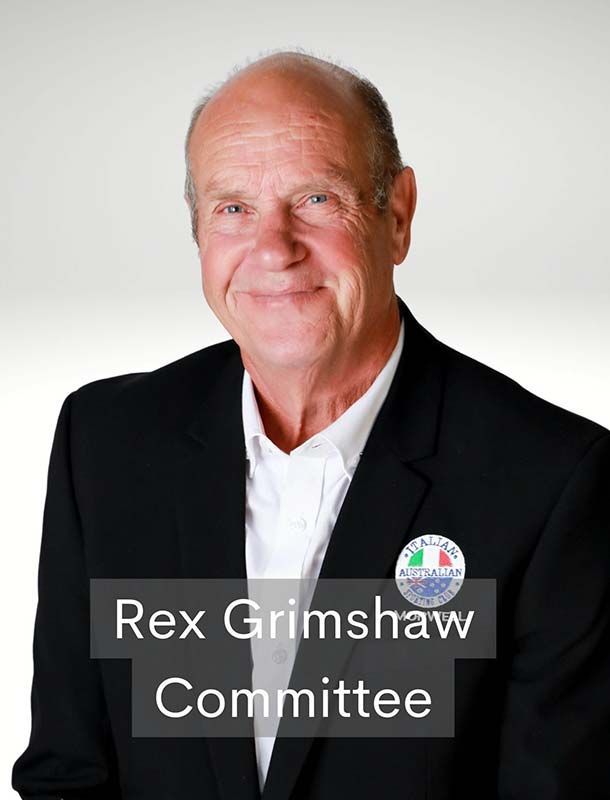 Rex Grimshaw — Morwell, VIC — Italian Australian Club