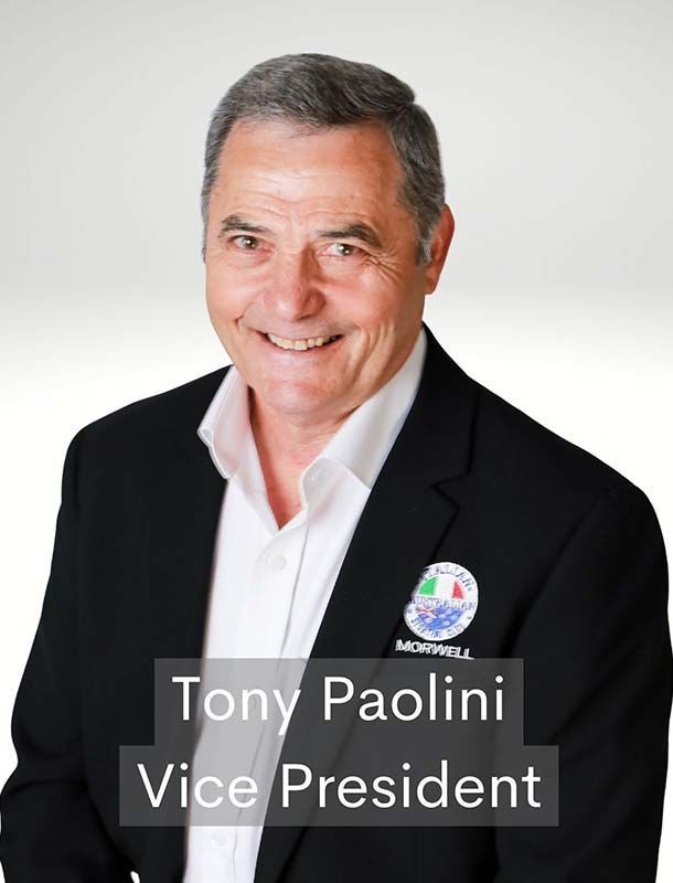 Tony Paolini — Morwell, VIC — Italian Australian Club