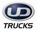 UD Trucks logo: Oval badge with 
