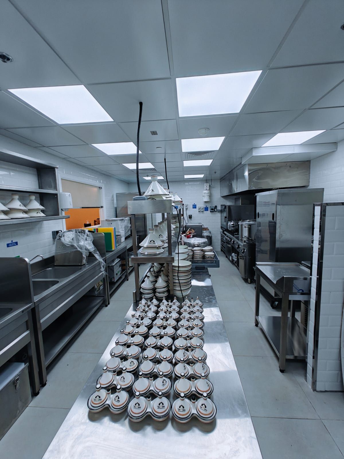 Dubai restaurant central kitchen makeover